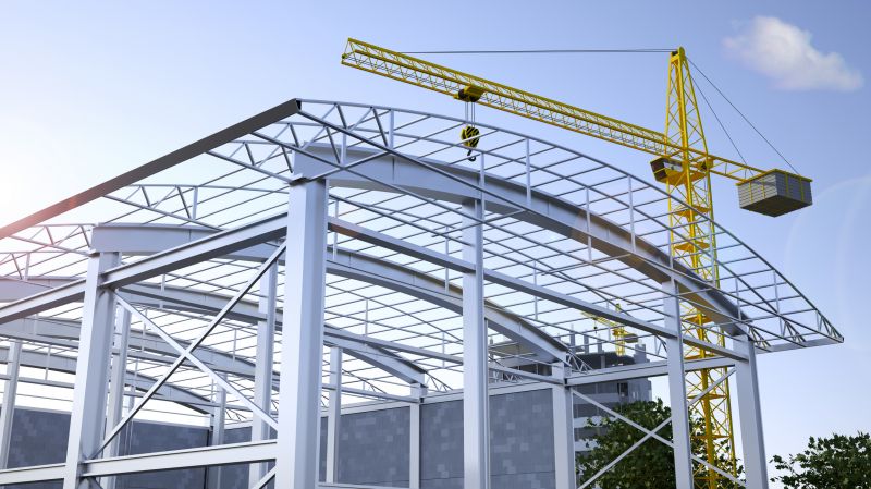 Steel Framing in Summer
