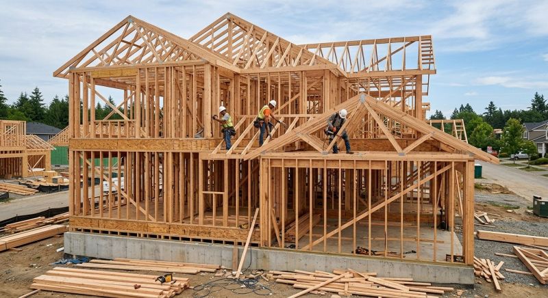 Garage Framing in Wilmington, NC